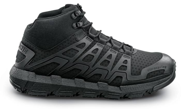 alternate view #2 of: Wolverine SWW080149 Rev Vent UltraSpring, Men's, Black, MaxTRAX Slip Resistant, Soft Toe, EH, Hi-Top Athletic Work Shoe