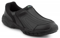 SR Max Charlotte Men's Black Slip On Sneaker