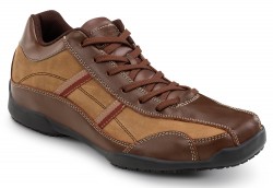 SR Max Edison Men's Brown Oxford