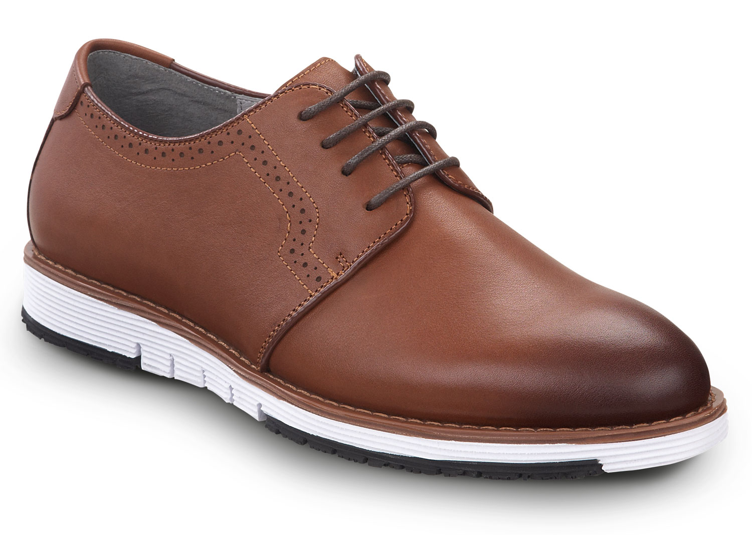 Zapato de trabajo, con puntera blanda, antideslizante, estilo de vestir, de hombre, SR Max Beaufort